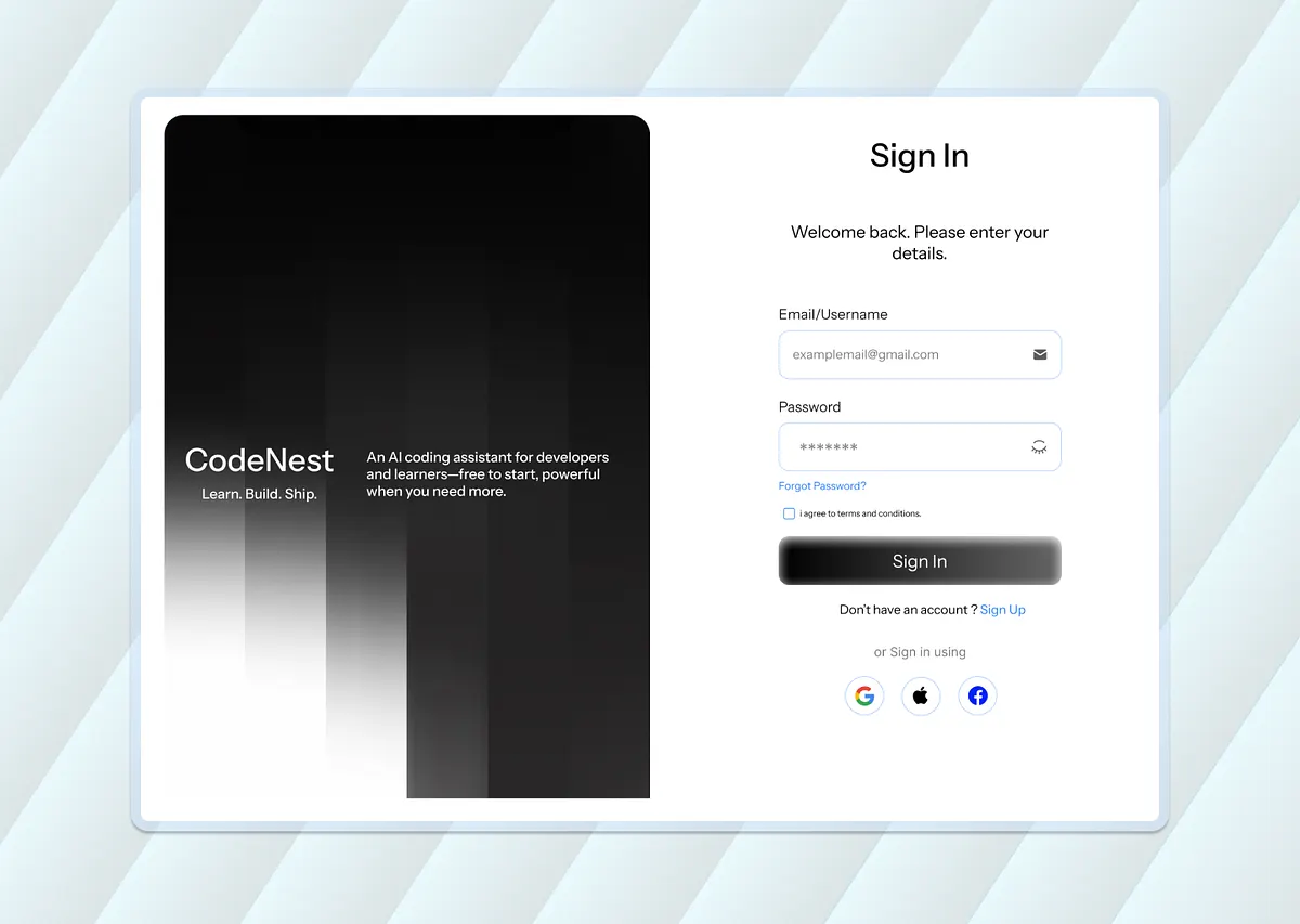 Login Form